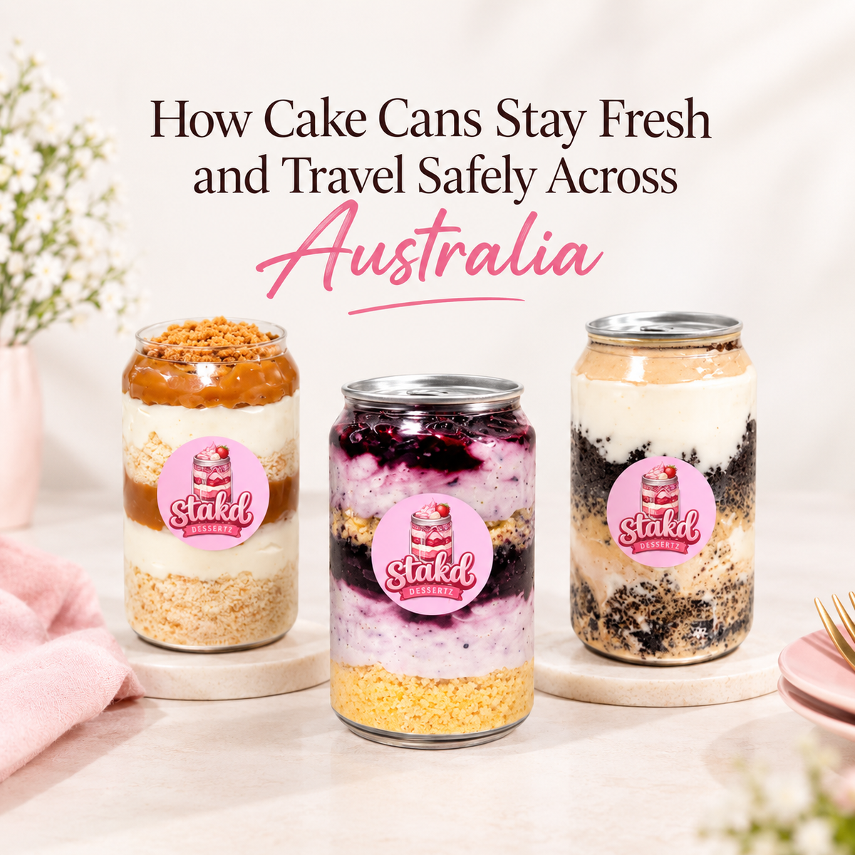 How Cake Cans Stay Fresh and Travel Safely Across Australia